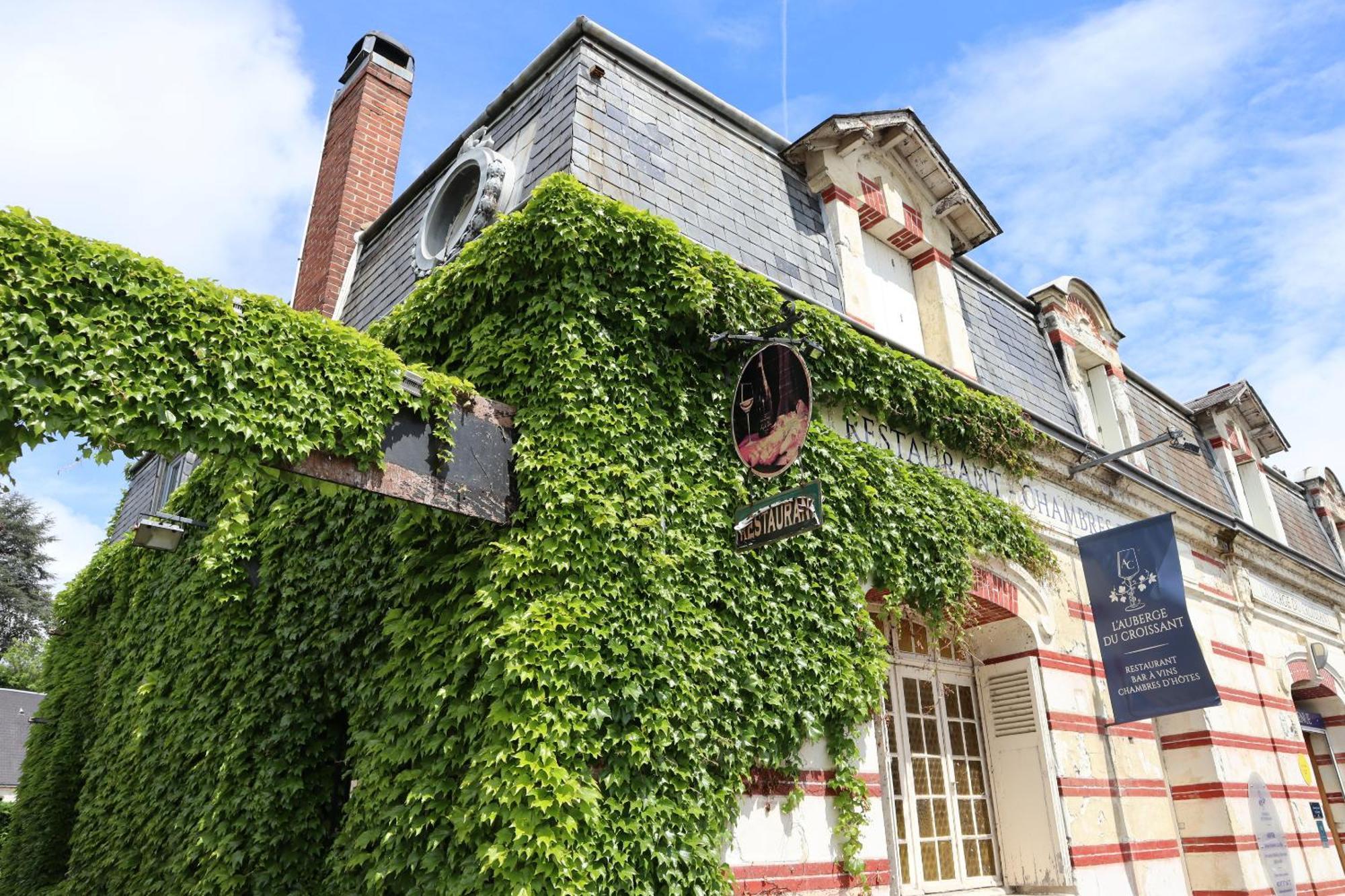 L'Auberge Du Croissant Rochecorbon Eksteriør billede